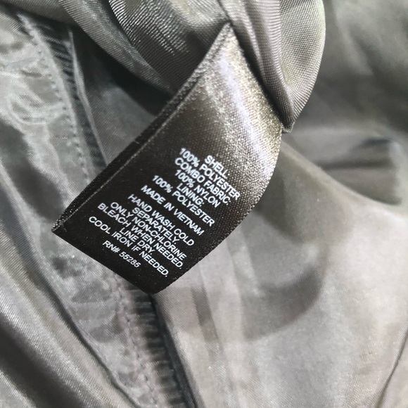 Express Strapless Black Cocktail Party A-line Mesh Hem Knee Length Dress 4 - Picture 7 of 9